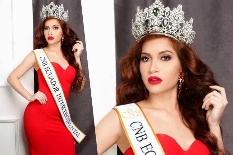Miss Intercontinental Ecuador 2020 Paola Zamora Macias