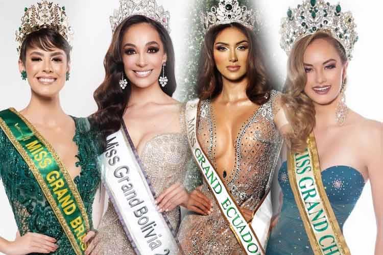 Team South America for Miss Grand International 2021