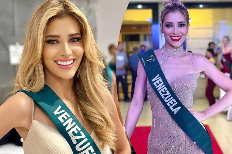 Oriana Pablos representing Venezuela