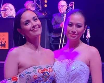 Former Miss World Megan Young arrives in London to co-host Miss World 2019