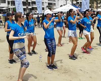 Miss Ecuador 2015 contestants celebrate International Women's Day
