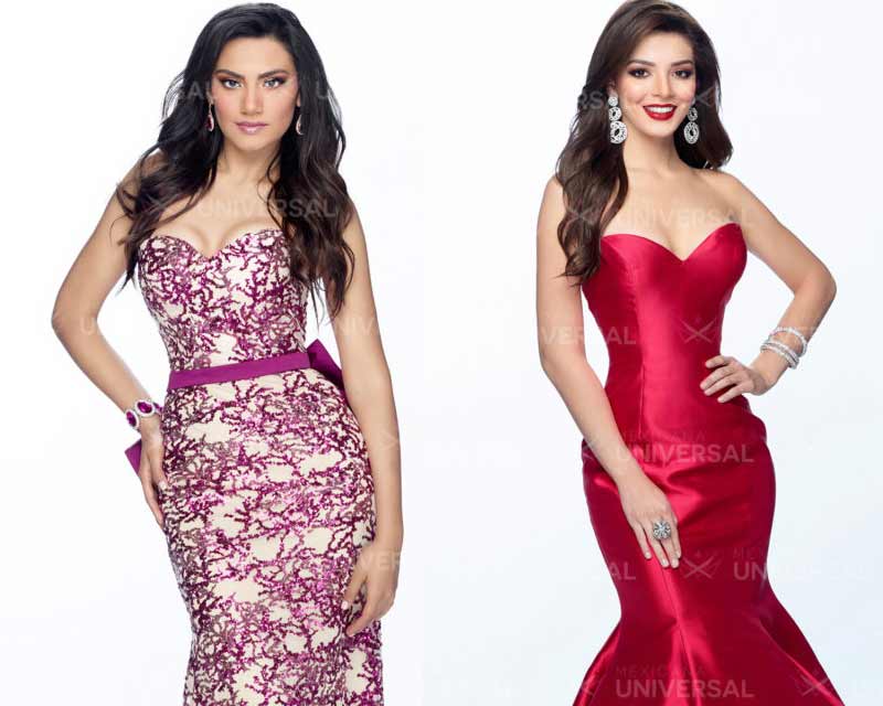 Mexicana Universal 2018 Top 5 Evening Gowns Photoshoot by Angelopedia