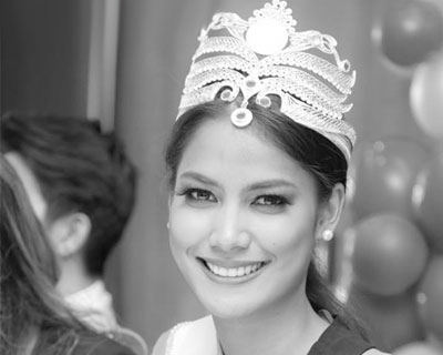 Ann Lorraine Colis Miss Globe 2015 Gala Homecoming Press Conference