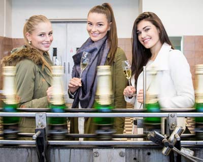 Czech Miss 2016 finalists showcasing their cooking skills in Bangkok