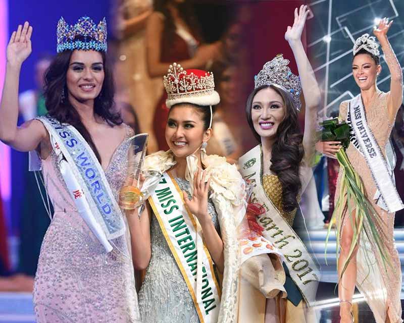 The Queens who conquered Big5 International pageants in 2017