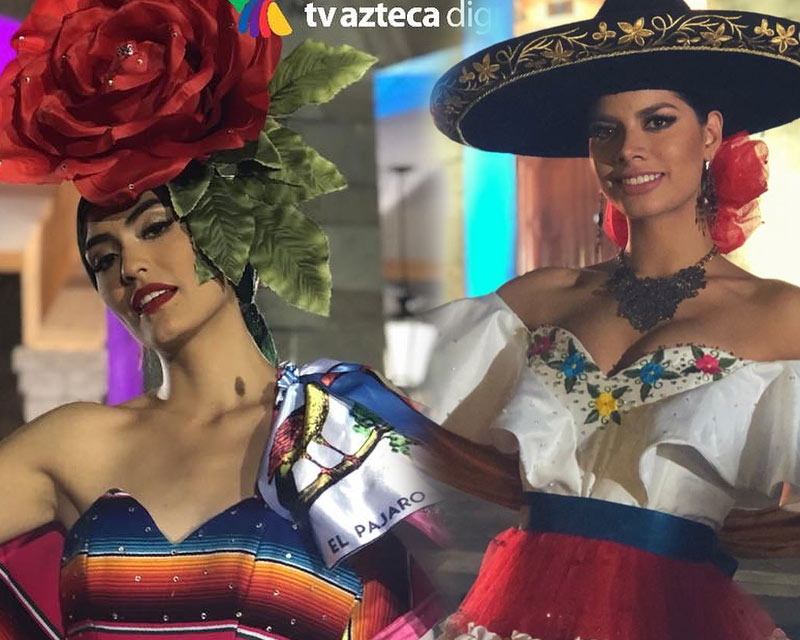 Mexicana Universal 2018 Top 6 in National Costumes