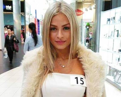 Kristýnka Kubíčková Czech Miss 2016 Finalist