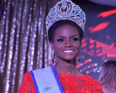 Miss World Aruba 2018 Nurianne Arias Helder