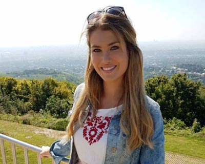 Holiday pictures of Mireia Lalaguna in Austria are a treat to the eyes