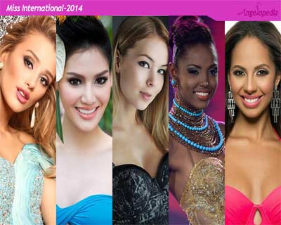 Top 5 Finalists for Miss International 2014 announced