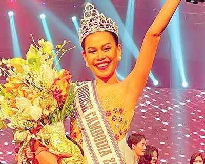 Ngin Marady crowned Miss Universe Cambodia 2021
