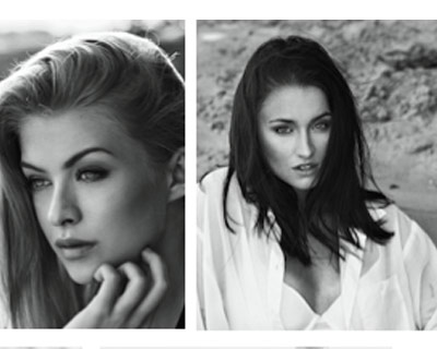 Ceska Miss 2016 finalists sizzle in Black & White calendar shoot by photographer Lukáš Dvořák
