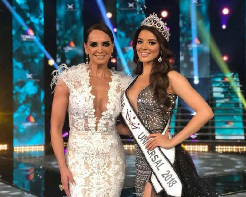 Andrea Toscano crowned Mexicana Universal 2018