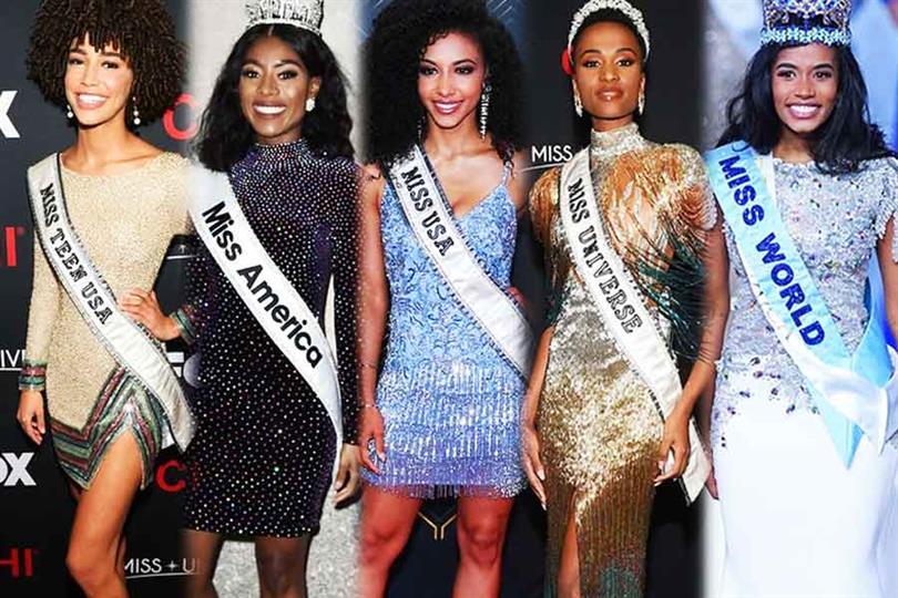 Black women rule five Major Beauty Pageants in 2019