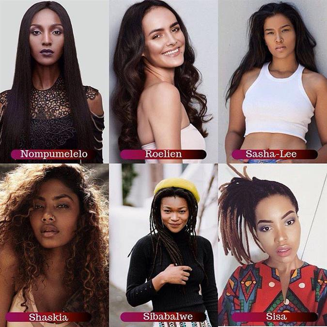 Miss South Africa 2019 Meet the Semi-Finalists