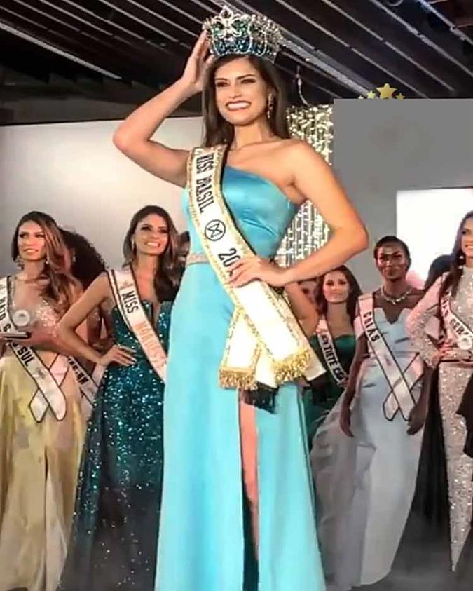 Elís Miele crowned Miss Mundo Brasil 2019
