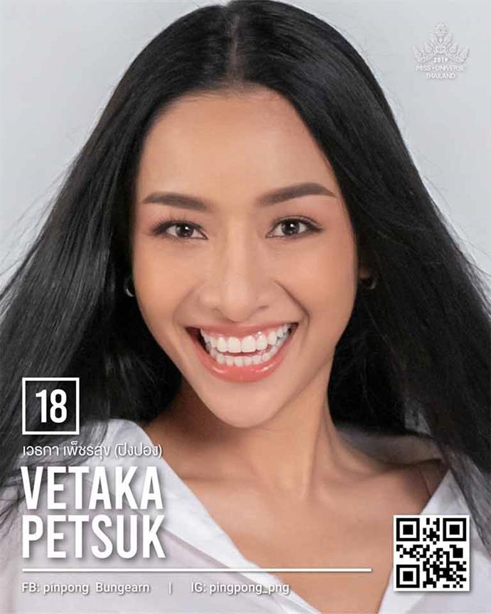 Pre-preliminary Top 20 favourites for Miss Universe Thailand 2019