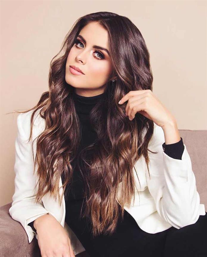 Regina Peredo of Puebla crowned Reina Hispanoamericana Mexico 2019