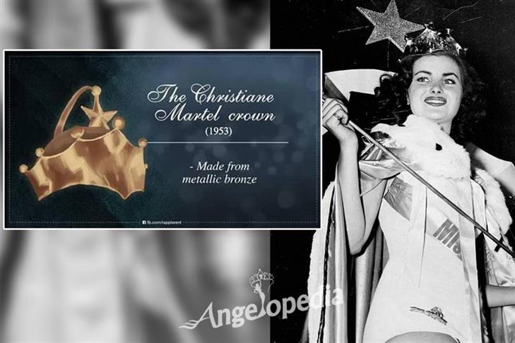 The Christiane Martel Crown/ Metallic Bronze Crown (1953-1954)