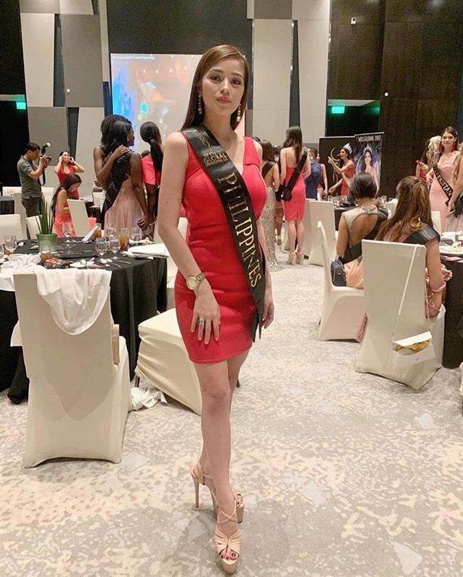 Miss Global 2018 delegates attend the welcome gala and sashing ceremony