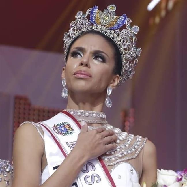 Isabella Rodríguez of Portuguesa crowned Miss Venezuela 2018