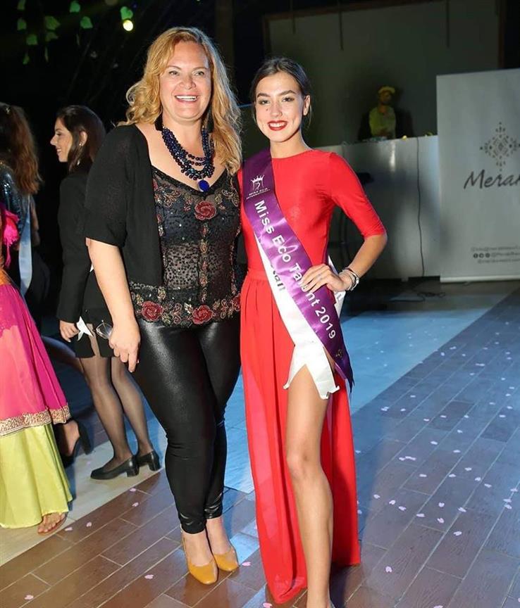 Kristina Tolmacheva of Bashkortostan wins Miss Eco Talent 2019 award