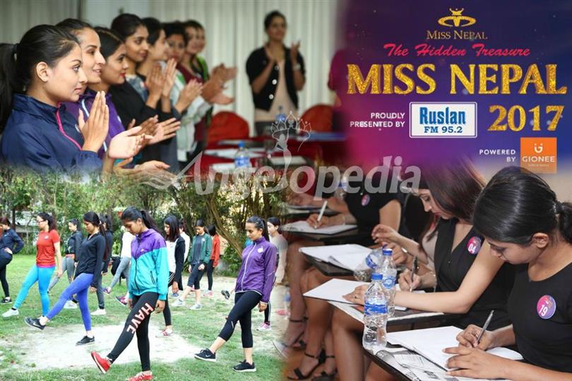 Miss Nepal 2017 finalists gearing up for the Finals
