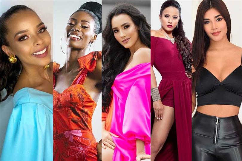 Dahiara Garcia Miss Narin~o 2020 Yenifer Pulgarin Miss Norte de Santander 2020 Cataleya Candelo Miss Putumayo 2020 Alejandra Buitrago Miss Risaralda 2020 Laura Lamus Miss Santander 2020