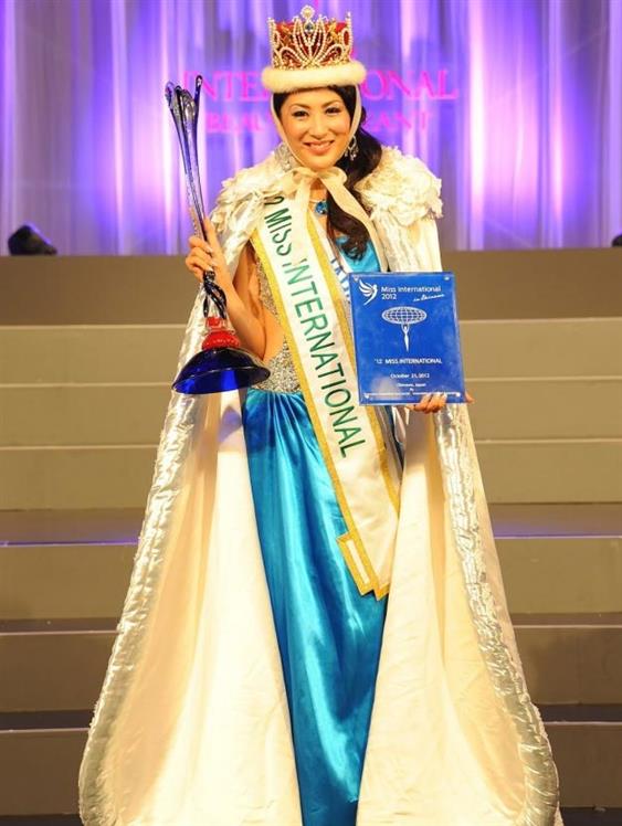 Ikumi Yoshimatsu from Japan Miss International 2012