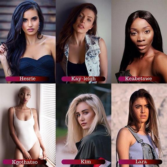Miss South Africa 2019 Meet the Semi-Finalists