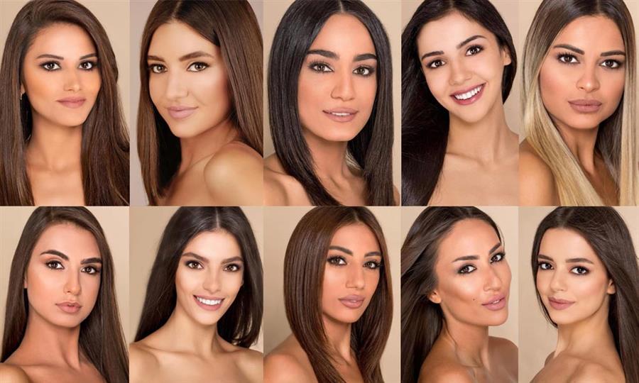 Miss Lebanon 2018 Meet the Contestants