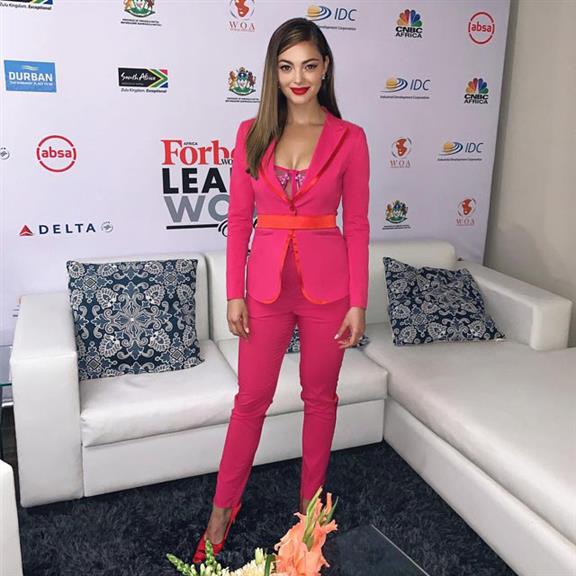 Demi-Leigh Nel-Peters celebrated International Women’s Day as a Spokeswoman