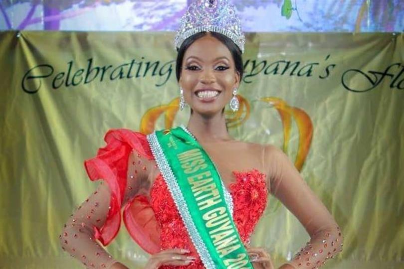 Faydeha King crowned Miss Earth Guyana 2019