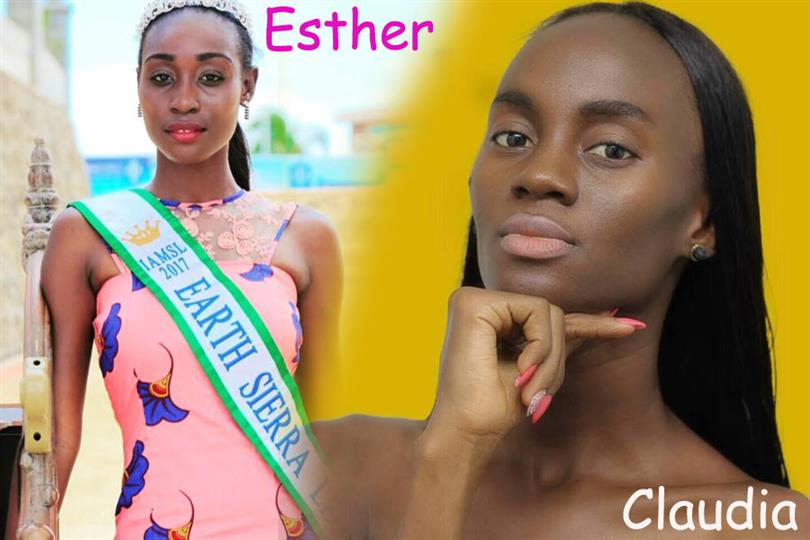 Claudia Josephine Suma replaces Esther Williams as Miss Earth Sierra Leone 2017