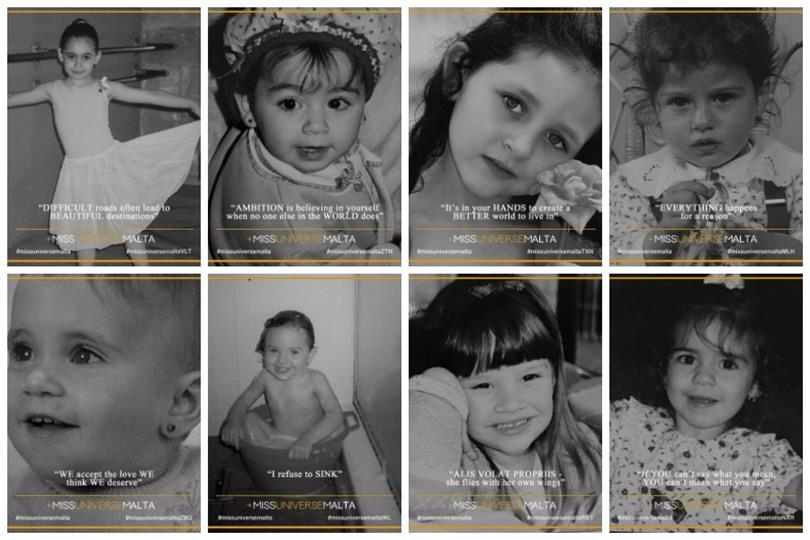 Miss Universe Malta 2017 Unique way of unveiling the finalists