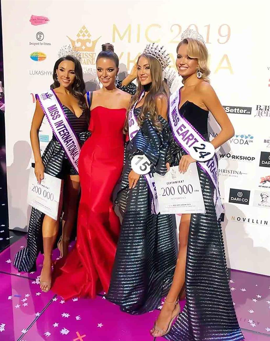 Marina Kiose crowned Miss International Ukraine 2019