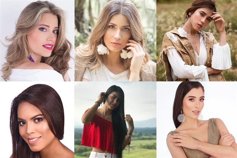 Señorita Colombia 2019 Meet the Contestants