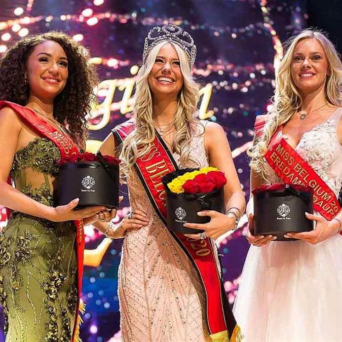 Miss Belgium 2020 winner Celine Van Ouytsel