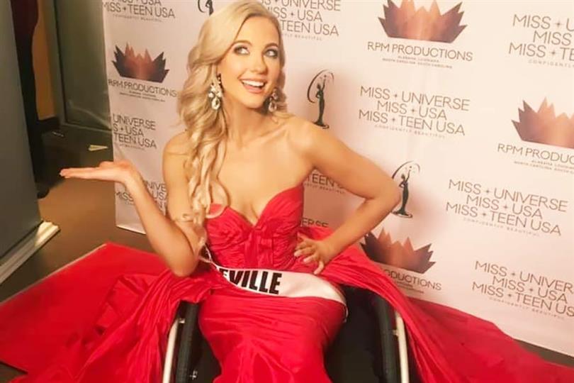 Madeline Elizabeth Delp becomes the first woman in wheelchair to compete in Miss North Carolina USA
