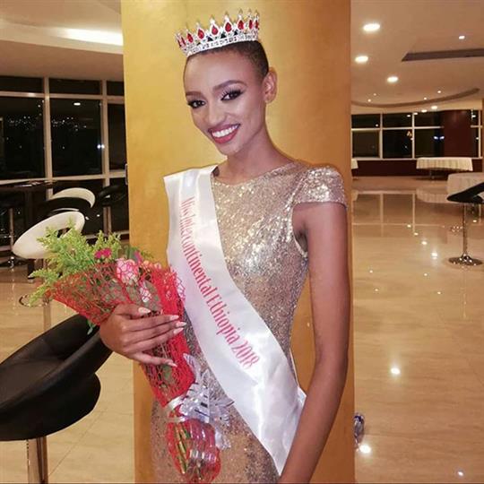 Bela Lire crowned Miss Intercontinental Ethiopia 2018
