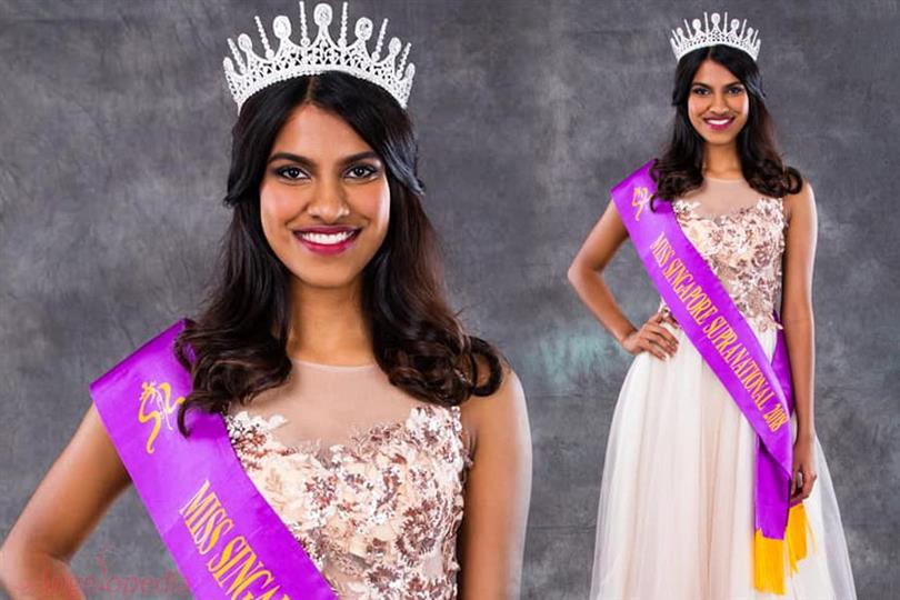 Miss Supranational Singapore 2018 Priyanka Annuncia