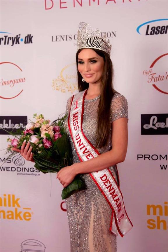 Katja Stokholm crowned Miss Universe Denmark 2019