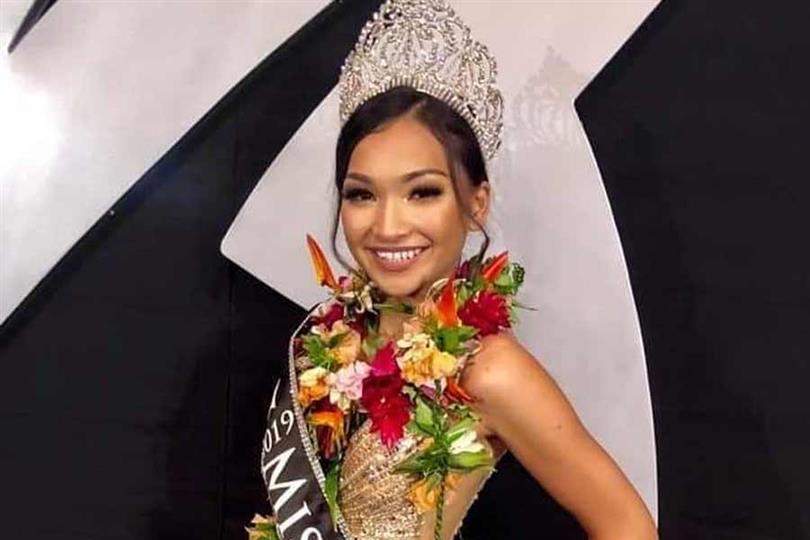 Shannon Tudela Sasamoto crowned Miss Marianas 2019