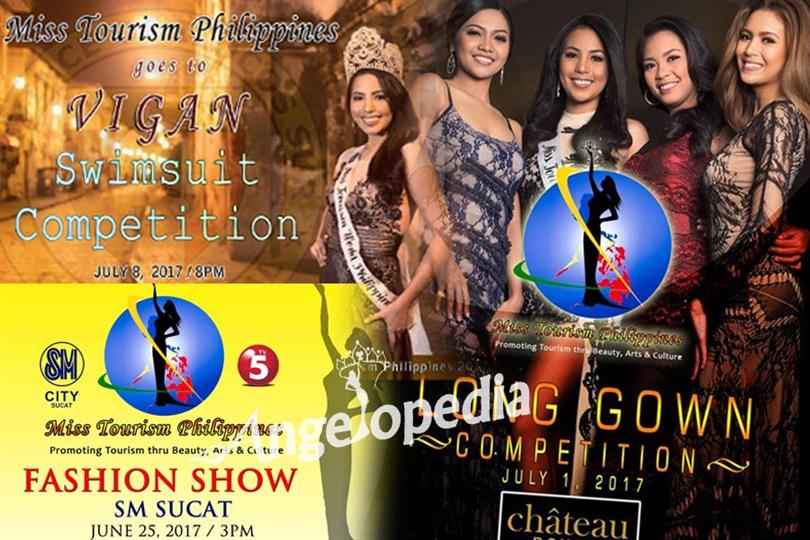 Miss Tourism Philippines 2017 Schedule of events and activities