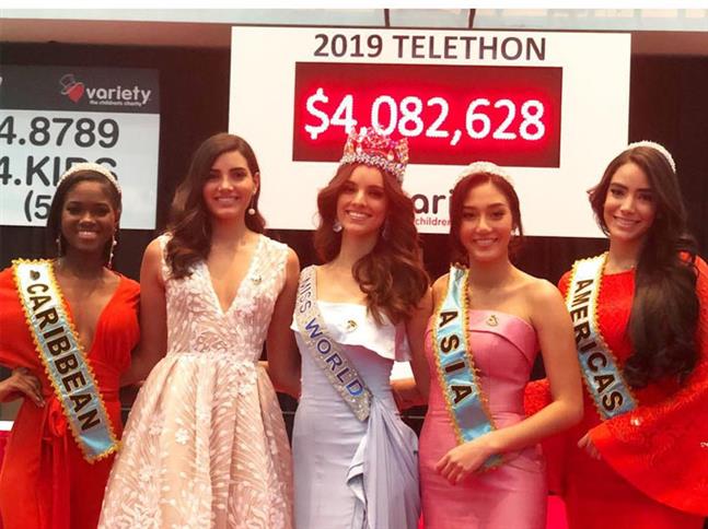 Vanessa Ponce de Leon and the Continental Queens raise money for Variety- the Children’s Charity