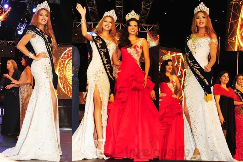 Connie Maily Jimenez Romero crowned as Miss Ecuador 2016