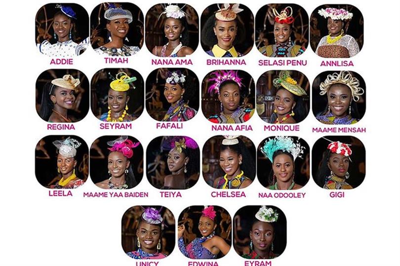 Miss Ghana 2020 Top 21 delegates announced
