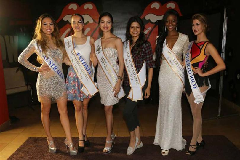 Asha Bhat from India wins the Talent competition at Miss supranational 2014