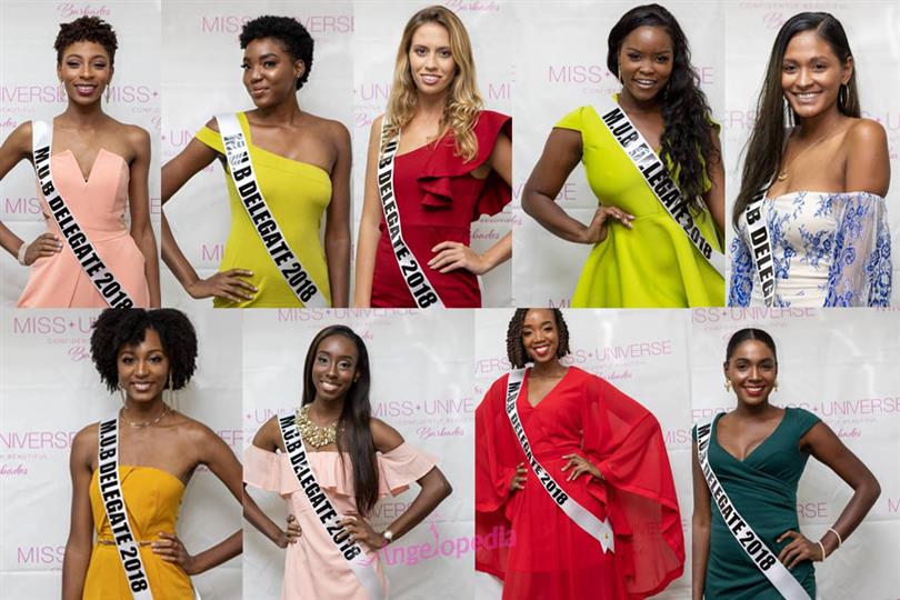 Miss Universe Barbados 2018 Meet the Contestants