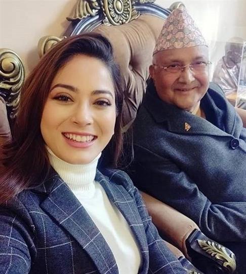 Shrinkhala Khatiwada discusses politics and youth involvement with the Honorable Prime Minister
